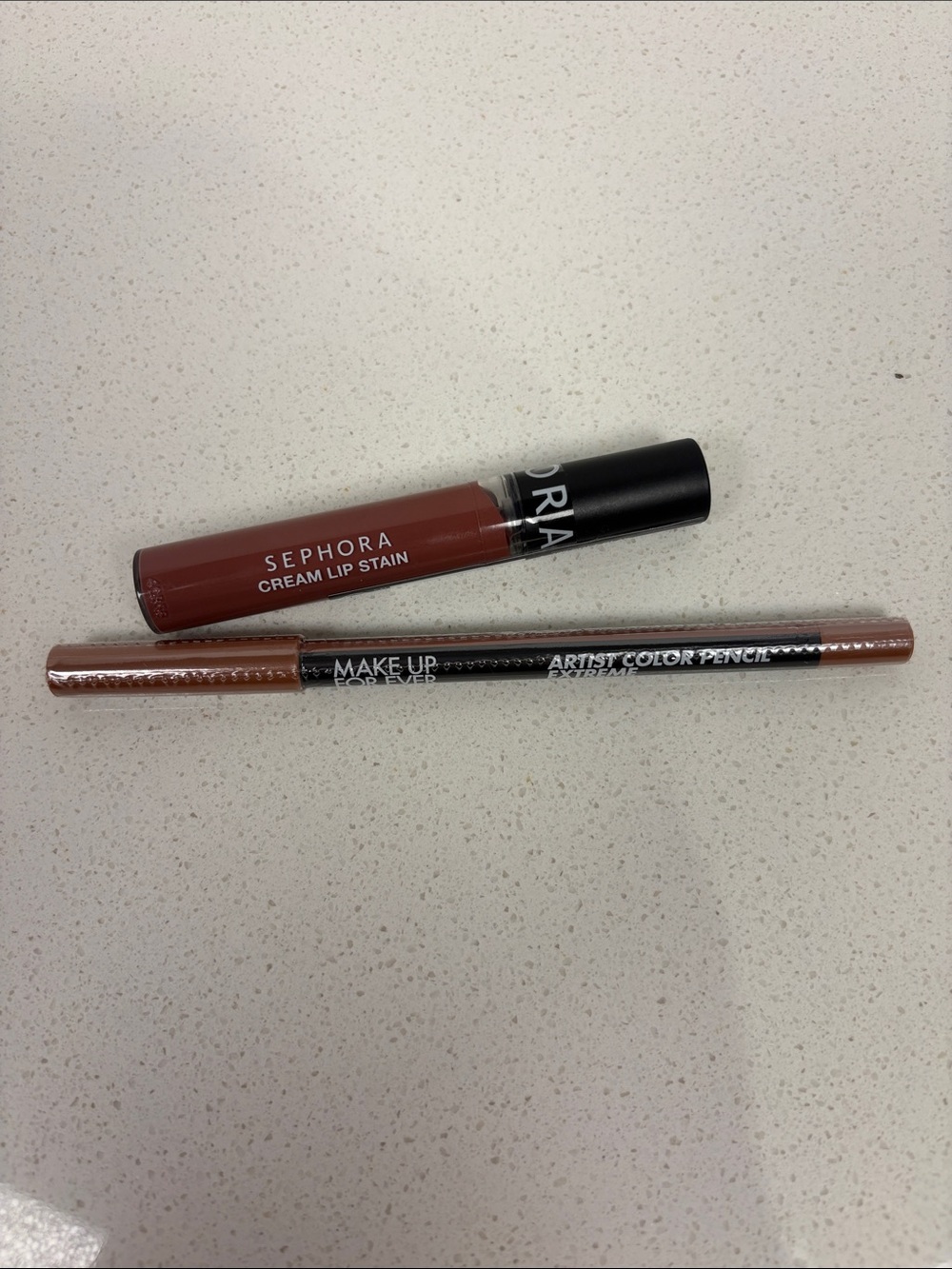 [MAKEUP] Sephora Soft Clay Lip Stain & MUFE Anywhere Caffeine Lip Bundle